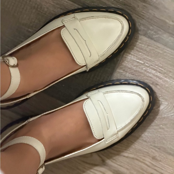 Dr. Martens Cream Women's Loafers - Picture 5 of 6